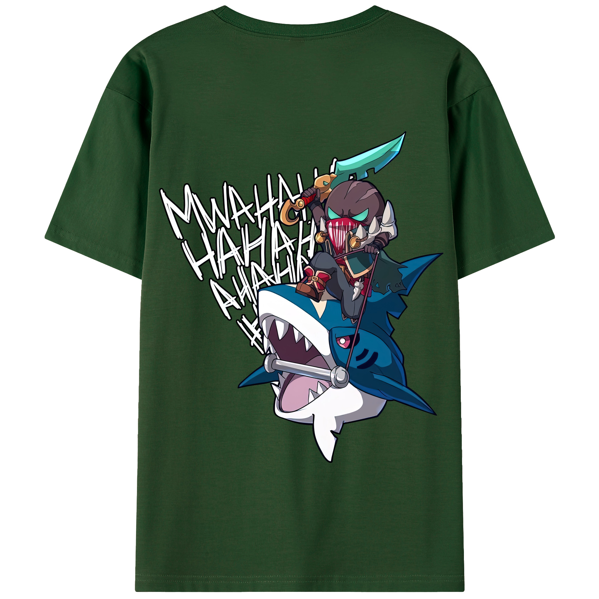 リーグ・オブ・レジェンド League of Legends LOL 綿100％半袖Tシャツ（背面プリント）